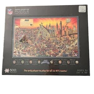 NY Giants Joe Journeyman 500 piece puzzle | Sealed NIB